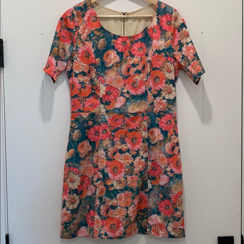 Floral mini dress